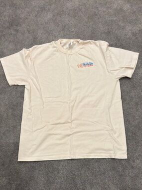 Women's Anne Wilson God & Country concert shirt Cream Graphic Short-Sleeve Tee